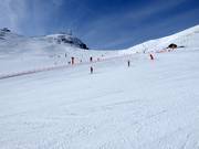 Exceptionally wide slope at Col Rodella