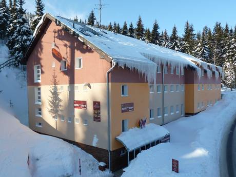 Ore Mountains (Krušné hory): accommodation offering at the ski resorts – Accommodation offering Keilberg (Klínovec)