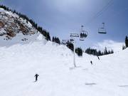 Slope at the Sugarloaf chairlift