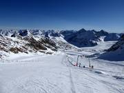 View over the Pitztal Glacier