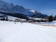 Practice slope Golf at Karer Pass