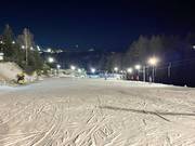 Night skiing