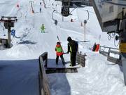 Staff are happy to assist you when boarding