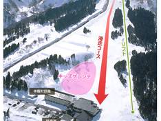 Trail map Kyukamura Myoko Resort