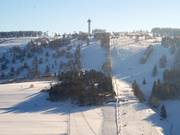 In the afternoon, the slopes at Köhlerhagen also become bumpy.