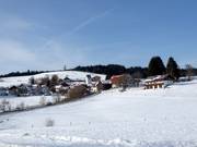 View over Eschach towards the Schwärzenlifte