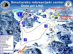 Trail map Dole Pri Litiji