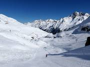 Difficult slope Karlesjoch-Skitunnel-Wiesejaggl