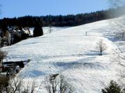 Wavy slope at the Scheuermatt lift