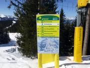 Signage on the Planai