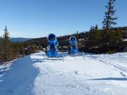 Snow cannons in Nesfjellet