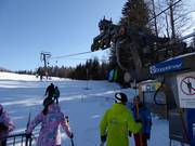 Horní Mísečky-parkoviště - T-bar