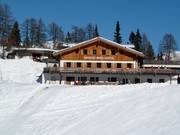 Mountain hut tip Rudi Hütte