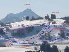 Trail map Gerhalde – Oy-Mittelberg