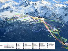 Trail map Cerro Perito Moreno – El Bolsón (Laderas)