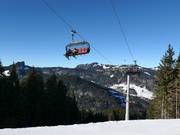 Schrattenwangbahn - 6pers. High speed chairlift (detachable) with bubble