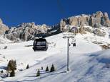 Ski lifts Carezza