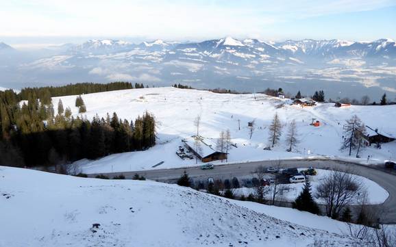 Highest base station in Berchtesgadener Land – ski resort Rossfeld – Berchtesgaden-Oberau