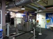 The entrance to the ski hall