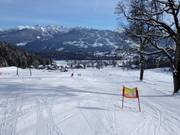 Easy slope at the Schneemandllift