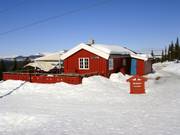 Après-ski hut at the Trollheisen platter lift