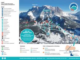 Trail map Ehrwalder Wettersteinbahnen – Ehrwald