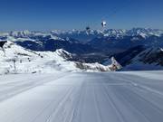 Perfectly groomed slopes and dreamlike panoramic views can only be found together at the Kitzsteinhorn!
