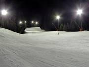 Night skiing