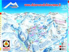 Trail map Valchiavenna – Madesimo/Campodolcino