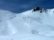 Mogul slope in Montgenèvre