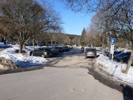 Arberland: access to ski resorts and parking at ski resorts – Access, Parking Geißkopf – Bischofsmais