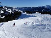 Snow trail at Bernkogel
