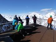 Top of Tyrol viewing platform 3210 m