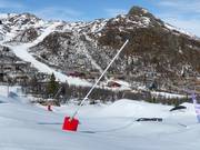 Lance snowmaking in Hemsedal