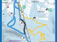 Trail map Hörnle – Bad Kohlgrub