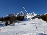 Snow lance in the ski resort of Civetta