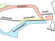 Trail map Rankenlift