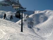 Steffisalp-Express - 4pers. High speed chairlift (detachable) with bubble and seat heating