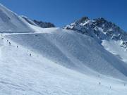 Free choice for experts – either steep or steep with moguls