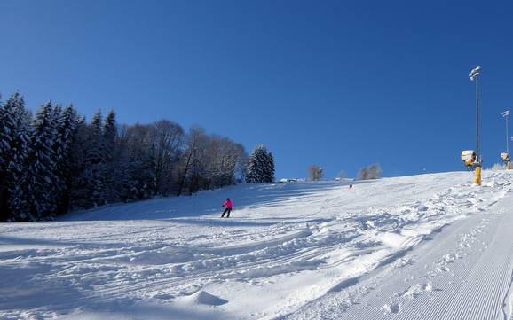 Ski resorts for advanced skiers and freeriding Almberg-Haidel-Dreisessel – Advanced skiers, freeriders Mitterdorf – Almberg