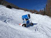 High-performance snow cannon in Sillian