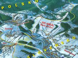Trail map Serafínov (Skalité)