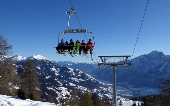 Schober Group: best ski lifts – Lifts/cable cars Zettersfeld – Lienz