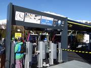 Information at the gondola lift entry