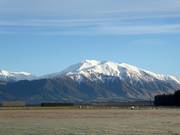 View from Methven to Mt. Hutt