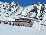 Restaurant Bivac Club at the mountain station