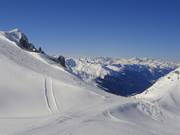 Descent from the Schindler Spitze
