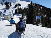 Start of the Nauders toboggan run