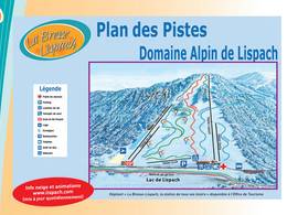 Trail map Lispach – La Bresse