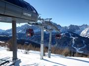 Drei Zinnen - 8pers. Gondola lift (monocable circulating ropeway)